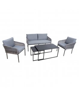 Aiamööblikomplekt LEVINE 2 lauda, diivan