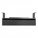 Video player MACLEAN MC-875 Ergonomic under-desk black organizer drawer max 5kg