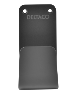 Cable holder DELTACO E-CHARGE SS304, black / EV-5115