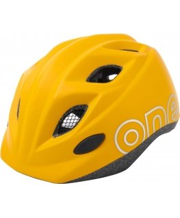 Bobike One PLUS - children's bicycle helmet | Powerful Mustard XS