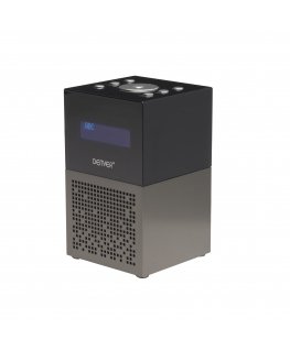 Denver CRD-510 Часы Аналоговый и цифровой Черный, Металлический