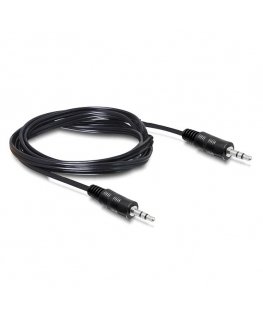 SBOX 3.5-3.5-M/M-2 garso kabelis 2 m 3.5mm Juoda