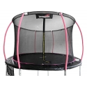 Trampoline Lean Sport Max 426 cm, black pink