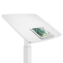 Adjustable height desk Maclean MC-892W, 113cm, white
