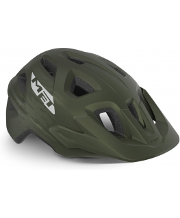 MET Echo MIPS cycling helmet, 52-57 cm, olive green