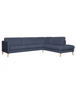 Blue Corner sofa LISANNA RC blue