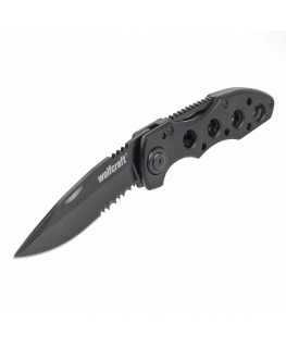 Wolfcraft serrated knife, folded, Wolfcraft