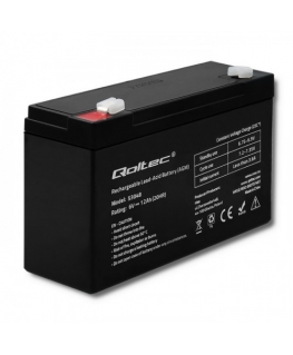 Qoltec QOLTEC AGM battery 6V 12Ah