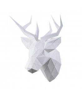 Beldizart Wizardi 3D Papercraft Kit Deer PP-1OLP-WHT