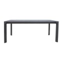 Table CARVES 180x90xH75cm, anthracite