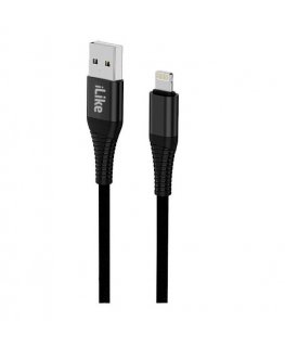 iLike - Charging Cable for lightning devices CCI01 Black