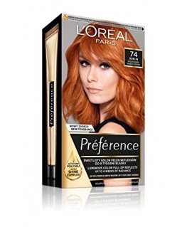 L'Oréal Feria Preference plaukų dažai 74 Mango Intensive Copper