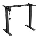 Ergo Office ER-403B desk frame, electrically adjustable, black