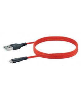 Schwaiger LPRO410 501 mobile phone cable Red 1.2 m USB A Lightning