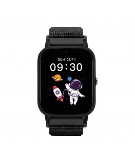Garett Smartwatch Kids Tech 4G Black velcro Viedpulkstenis