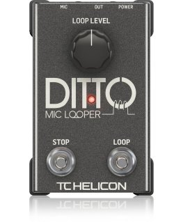 TC Helicon Ditto Mic Looper pedal