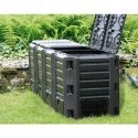 PROSPERPLAST composting bin Black 1600L 261 x 83 x 72cm