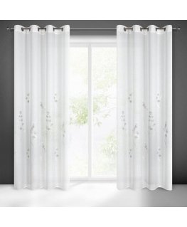 Eurocurtains FIR/ISABEL/B+BEIGE 140X250 TRANS