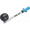 XLC Fork/Shock pump PU-H03 suspension pump, blue/silver XLC Fork/Shock pump PU-H03 suspension pump, blue/silver