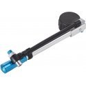 XLC Fork/Shock pump PU-H03 suspension pump, blue/silver XLC Fork/Shock pump PU-H03 suspension pump, blue/silver