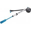 XLC Fork/Shock pump PU-H03 suspension pump, blue/silver XLC Fork/Shock pump PU-H03 suspension pump, blue/silver
