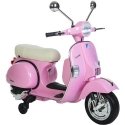 Vespa PX150 12V electric moped, pink