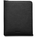Woolnut Leather Folio -suojatasku 12.9" iPad Pro, musta