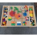 MASTERKIDZ wooden educational table + ACCESSORIES mast wall