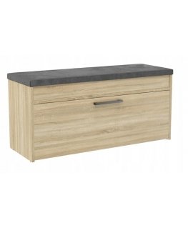 Topeshop PARMA SZAFKA SONOMA batų dėžė Uždaras Sonomos ąžuolas