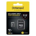 Intenso microSD 512GB UHS-I Perf CL10| Performance Класс 10 Intenso microSD 512GB UHS-I Perf CL10| Performance Класс 10