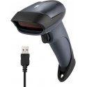 Fuj:tech M5 barcode reader 2D USB, black-grey