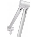 Kisai BA-1 table-mounted microphone stand, white