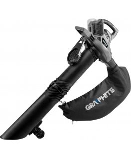 GRAPHITE 58G036 lapų pūstuvas / siurblys (be akumuliatoriaus ir kroviklio)