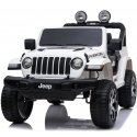 Jeep Wrangler Rubicon 12V electric car, white