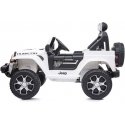 Jeep Wrangler Rubicon 12V electric car, white
