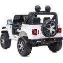 Jeep Wrangler Rubicon 12V -sähköauto, valkoinen