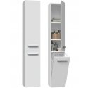 Topeshop NEL IV BIEL bathroom storage cabinet White