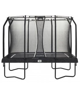 Salta Premium Black Edition Outdoor Rectangular Coil spring Above ground trampoline