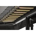 Salta Premium Black Edition Outdoor Rectangular Coil spring Above ground trampoline