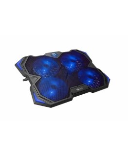 C-TECH GCP-01B notebook cooling pad 43.9 cm (17.3") 900 RPM Black