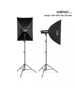 walimex pro Stager 400 HSS Set Double