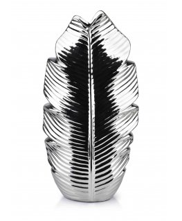 Mondex LEAF Silver vase - silver