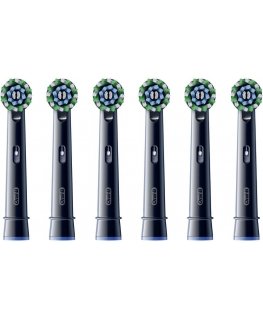 Toothbrush Oral-B Aufsteckbürsten black ProCrossAction CleanMaximizer6er