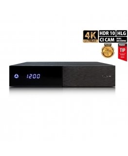 Ab Com FROM PULSe 4K (1 x receiver DVB-S2X + 1 x receiver DVB-T2/C)