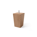 SLEEPWELL SQUARE WOODEN LEGS (6.5x6.5x23 cm)