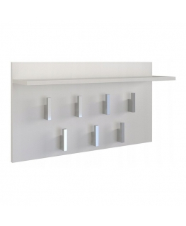 Topeshop WIESZAK 2F BIEL MAT vaateripustin Valkoinen