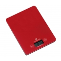 Zassenhaus Balance Red Countertop Rectangle Electronic kitchen scale