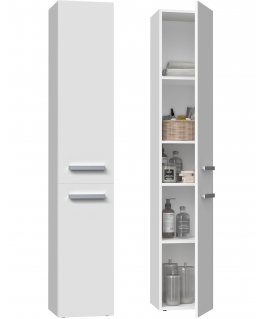 Topeshop NEL II BIEL vannitoakapp Valge