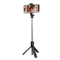 XO SS09 2in1 Selfie Stick & Video WEB Call Table Tripod with Wireless Shutter Button expand to 70cm Black