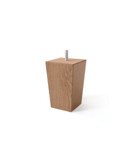 SLEEPWELL KVADRĀTVEIDA KOKA KĀJAS (6.5x6.5x12 cm)